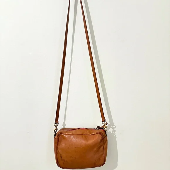 Clare V. MIDI SAC natural with stripes + strap - Picture 3 of 11